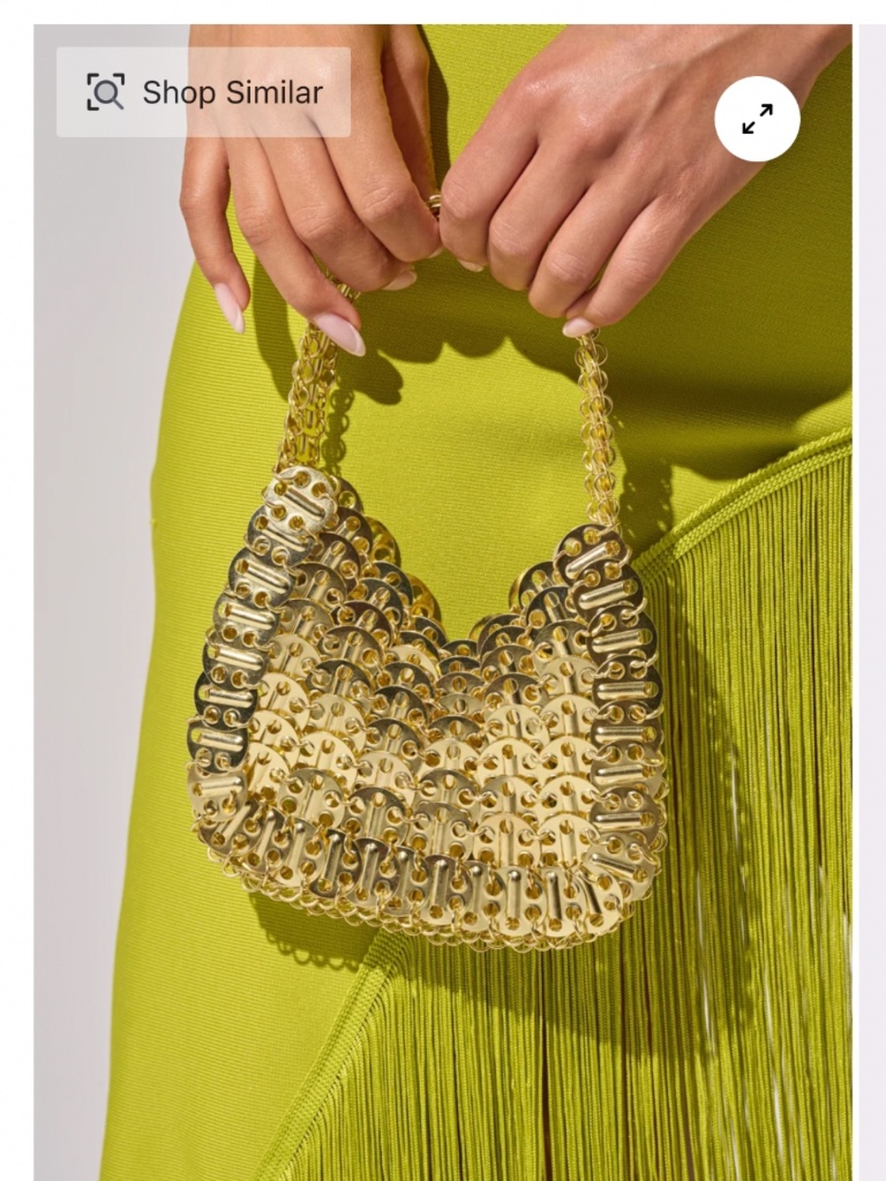 AKIRA TAYTAY METAL PURSE Size O/SO/S